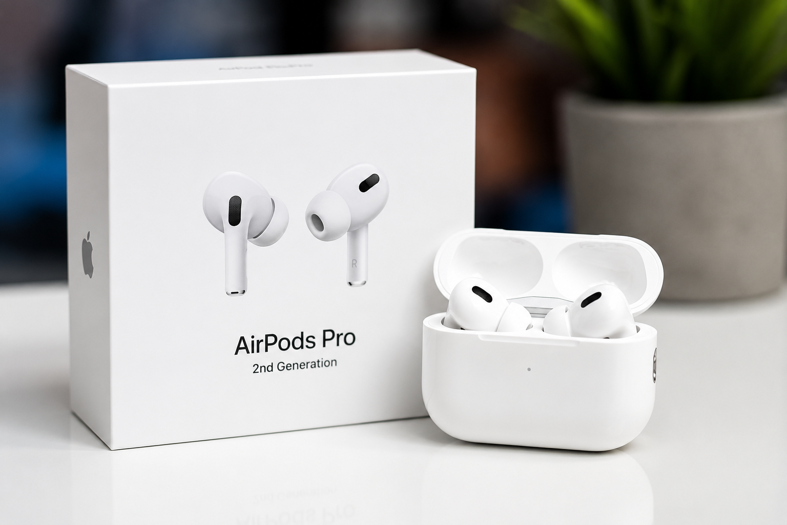 AirPods Pro 2nd Generation Wireless Earbuds with ANC & Touch Control