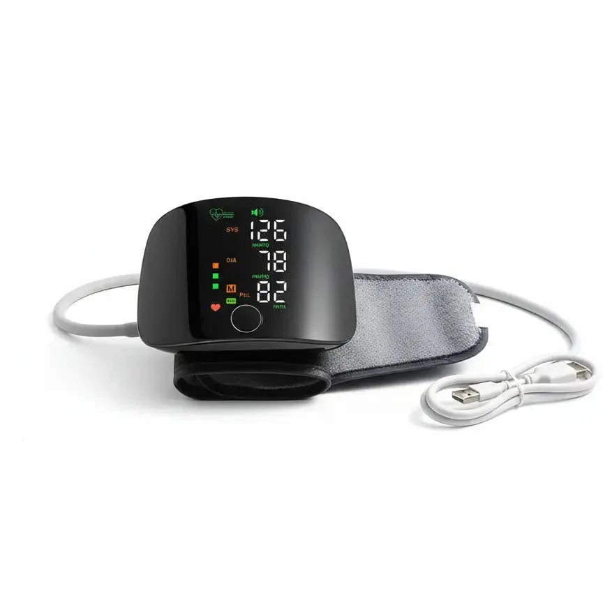 Smart Digital Wrist Blood Pressure Monitor